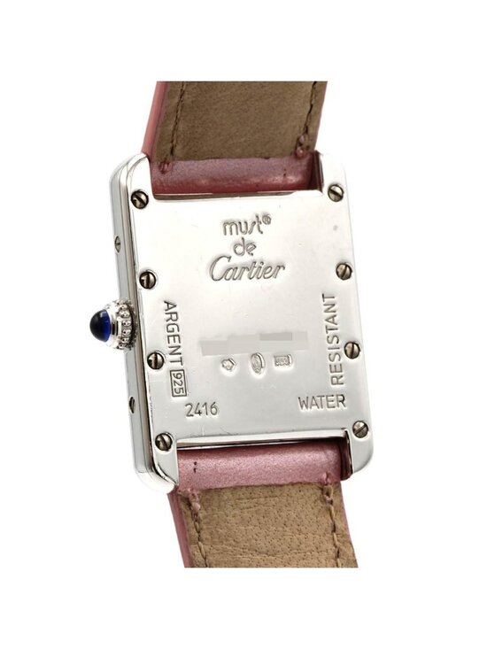 Cartier Must Tank SM Limited Silver Quartz Watch main image 5
